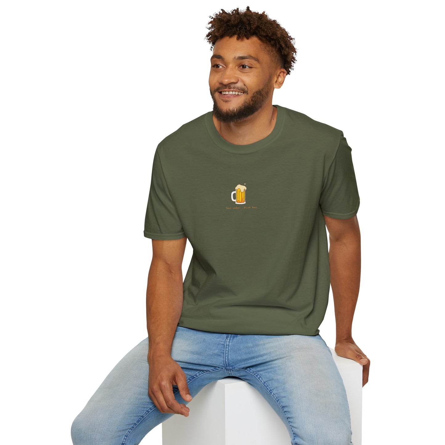 drink beer t shirt unisex
