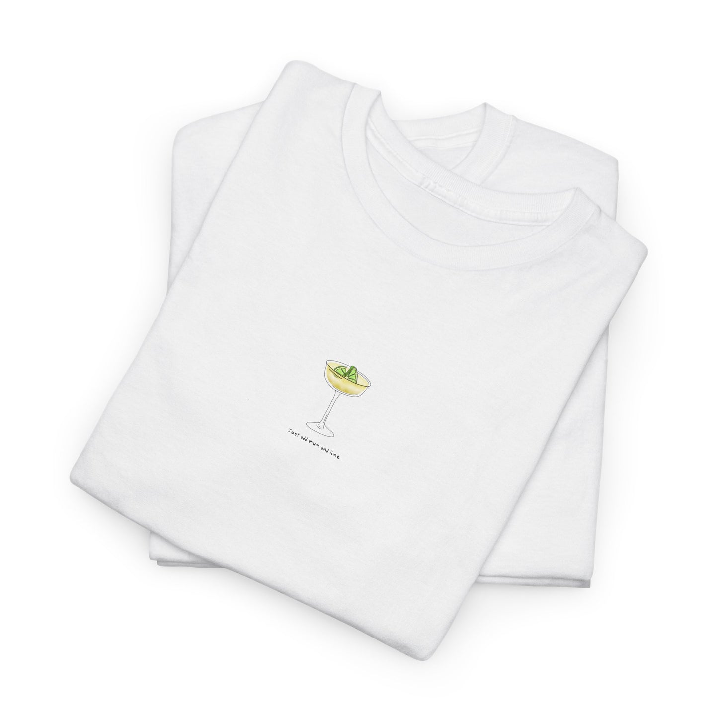Just Rum cocktail unisex tee