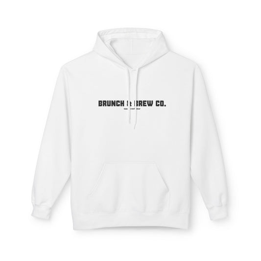 Brunch Brew Co. Hoodie — Minimal Bakery & Coffee Illustration Pullover