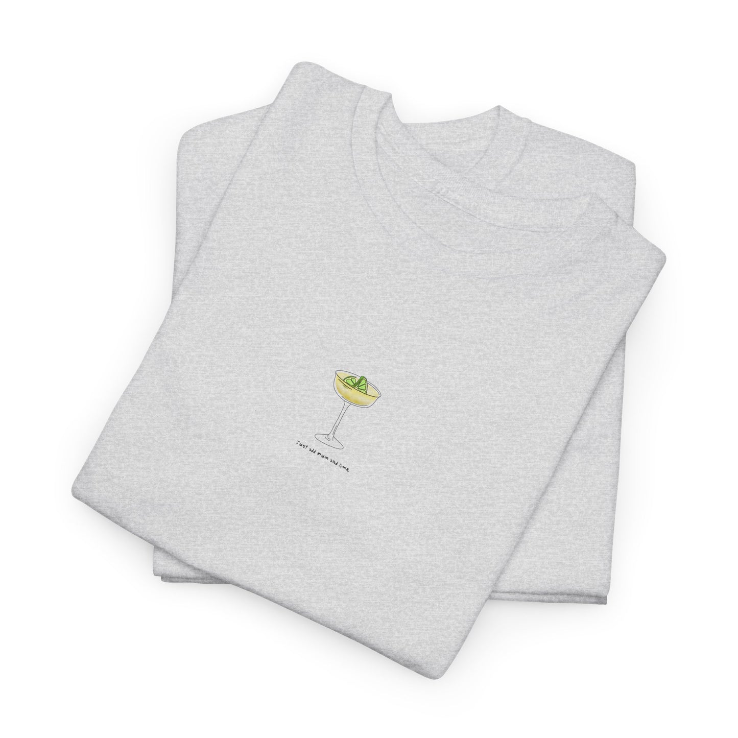 Just Rum cocktail unisex tee