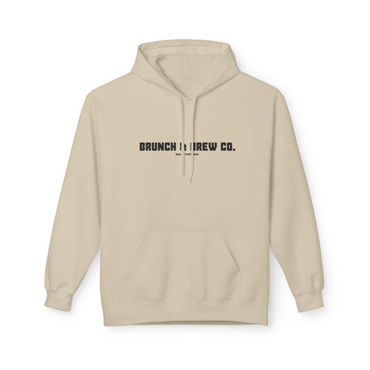 Brunch Brew Co. Hoodie — Minimal Bakery & Coffee Illustration Pullover