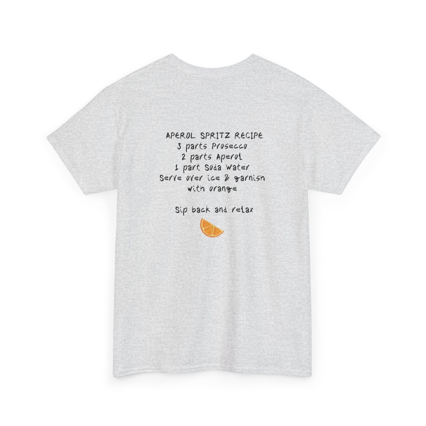 Aperol Spritz Recipe Tee unisex
