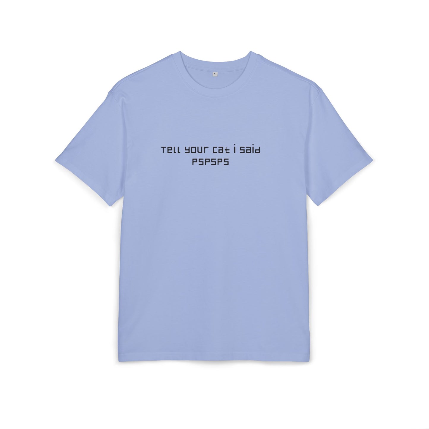 Cat nails in back unisex oversized tee