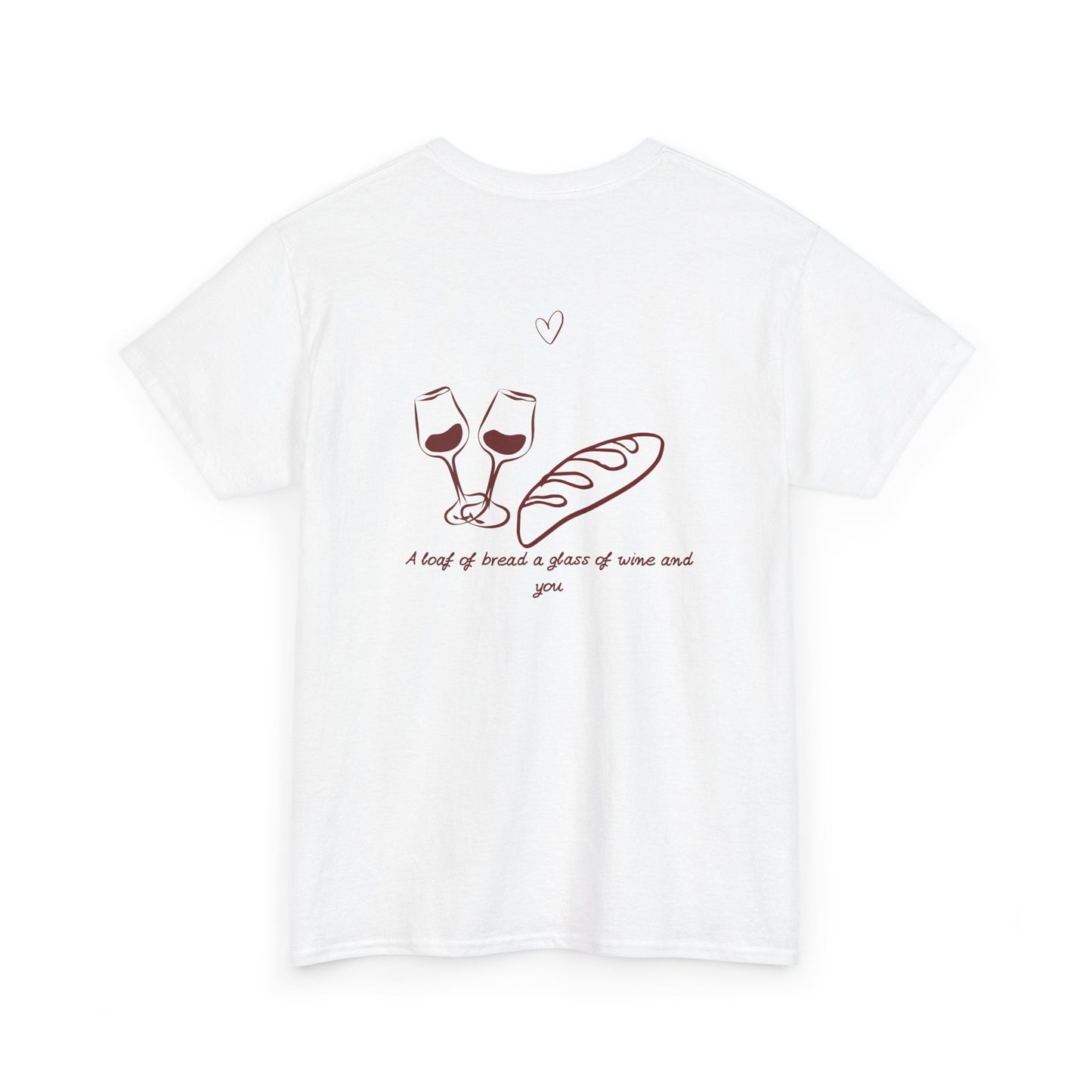 Bread and wine unisex t shirt