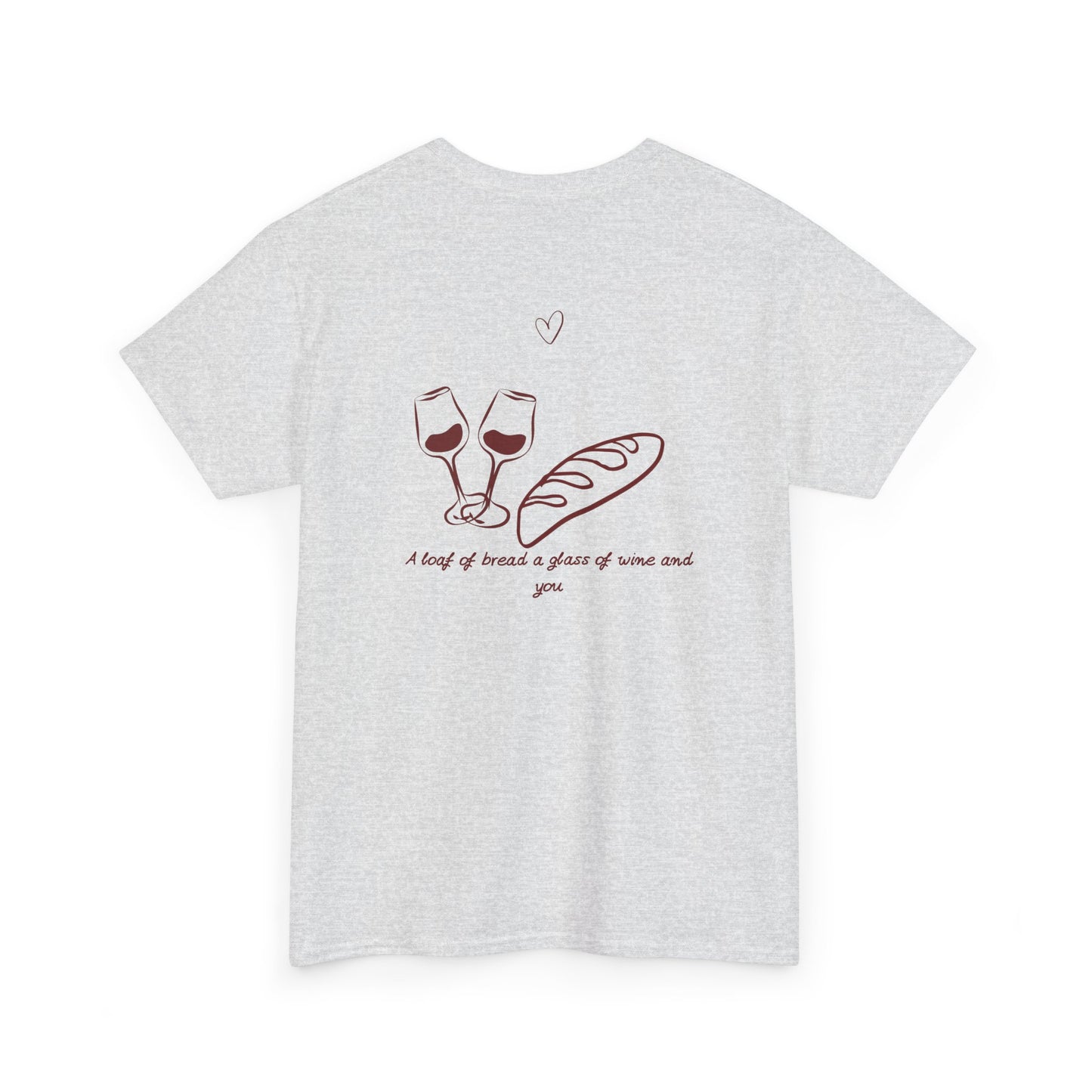 Bread and wine unisex t shirt